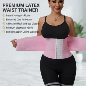 Women's Triple Wrap Waist Trainer Belt – High Elastic Nylon