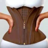 brown corset